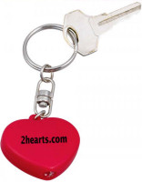 Key Chains: Heart Light Keychains